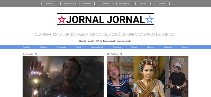 Imagem desktop de Jornal Jornal